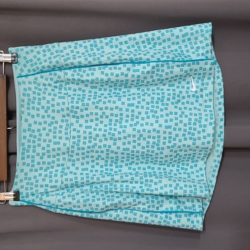 Nike Dri-Fit Womens Athletic Skort Pockets Aqua Sz XS EUC